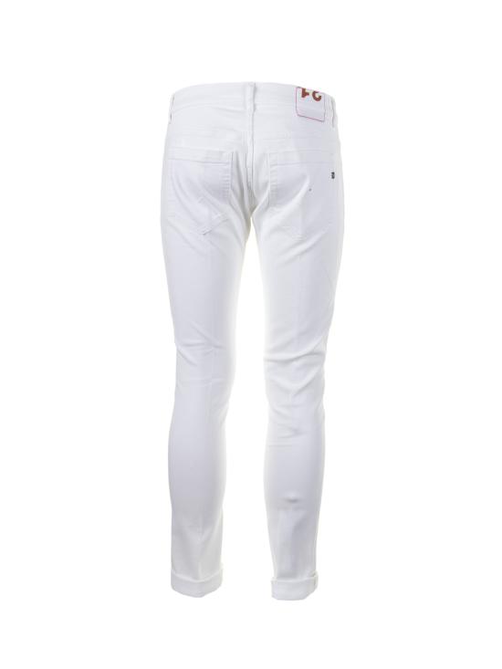  돈답 스트레이트 팬츠 UP232BS0030PTD000 WHITE - DONDUP