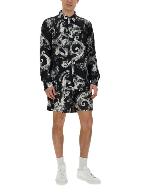  베르사체 긴팔 셔츠 76GAL2R0NS407899 BLACK - VERSACE