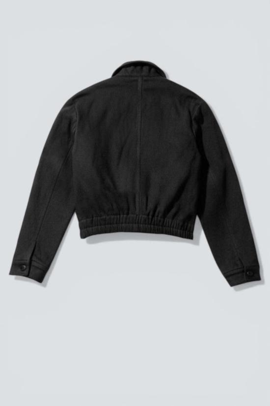  어셈블리 뉴욕 데님 자켓 어셈블리 블랙 데님 크롭 지퍼 재킷 - ASSEMBLY NEW YORK