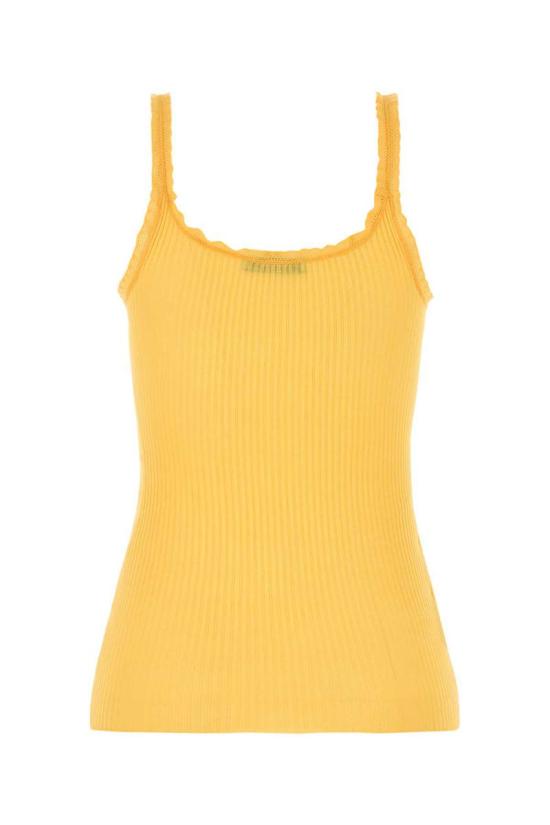 25FW 프라다 블라우스 P29B82SOOO17LA F0010 YELLOW - PRADA