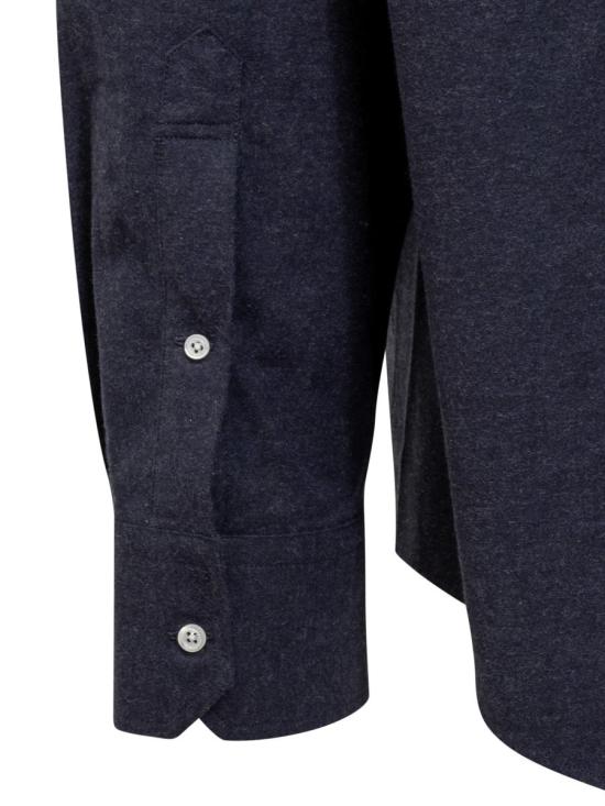 24FW 톰브라운 긴팔 셔츠 MWL407CF0351 415 BLUE - THOM BROWNE