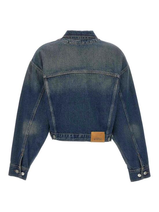  이자벨마랑 데님 자켓 24PVE0075FAB1H04I30FB Dark Wash - ISABEL MARANT