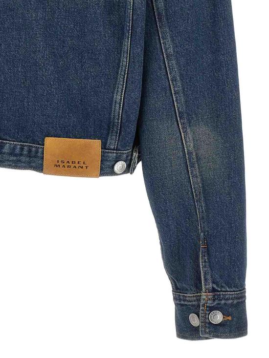  이자벨마랑 데님 자켓 24PVE0075FAB1H04I30FB Dark Wash - ISABEL MARANT