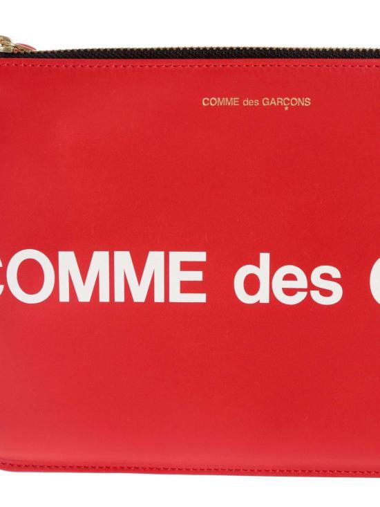  꼼데가르송 휴즈 로고 지갑 SA5100HLRED - COMME DES GARCONS