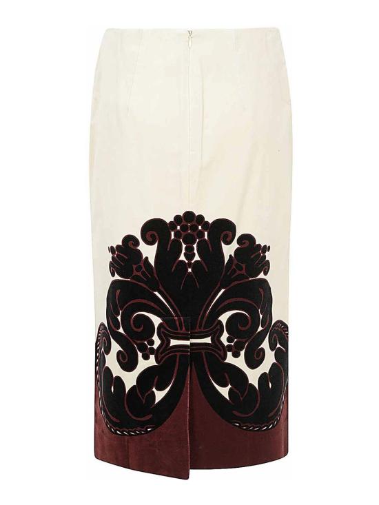  라 더블제이 미디 스커트 SKI0022COT060INI02WH03 White - LA DOUBLEJ