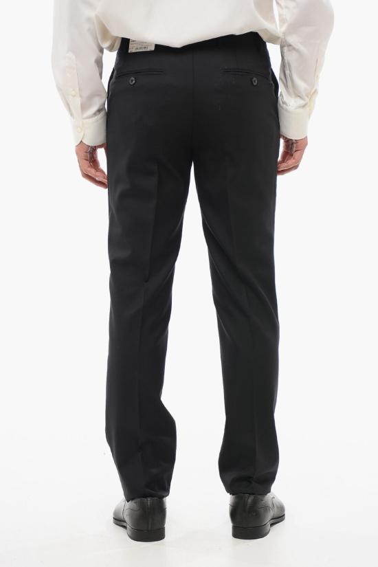  꼬르넬리아니 스트레이트 팬츠 765263 3818059 020 Black - CORNELIANI