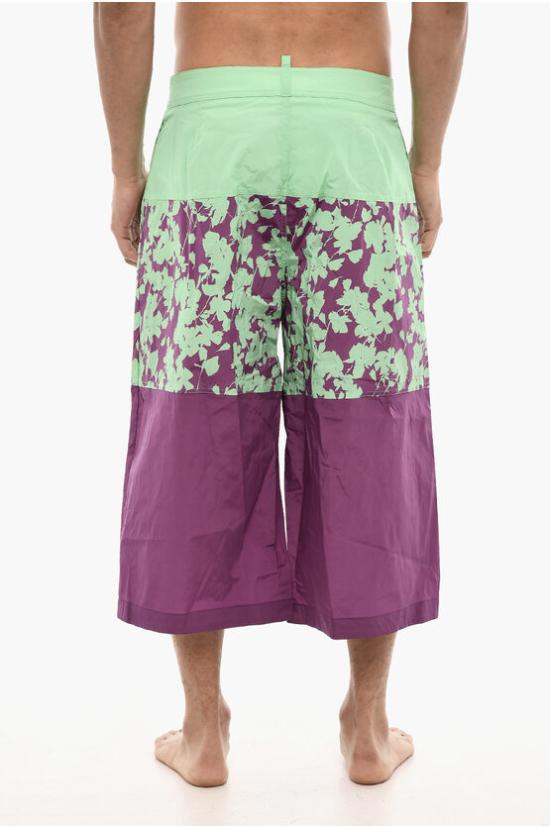  디스퀘어드2 스윔팬츠 D7BM35020 ISA01 513 Verde Viola - DSQUARED2