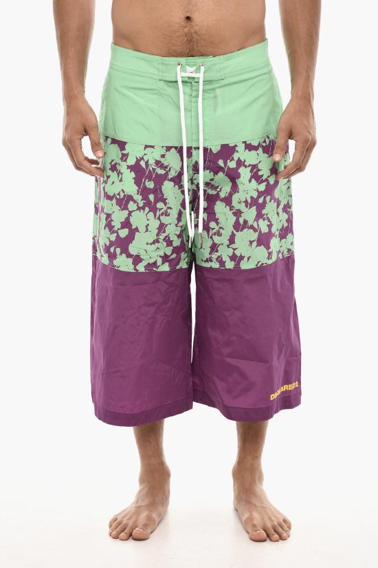  디스퀘어드2 스윔팬츠 D7BM35020 ISA01 513 Verde Viola