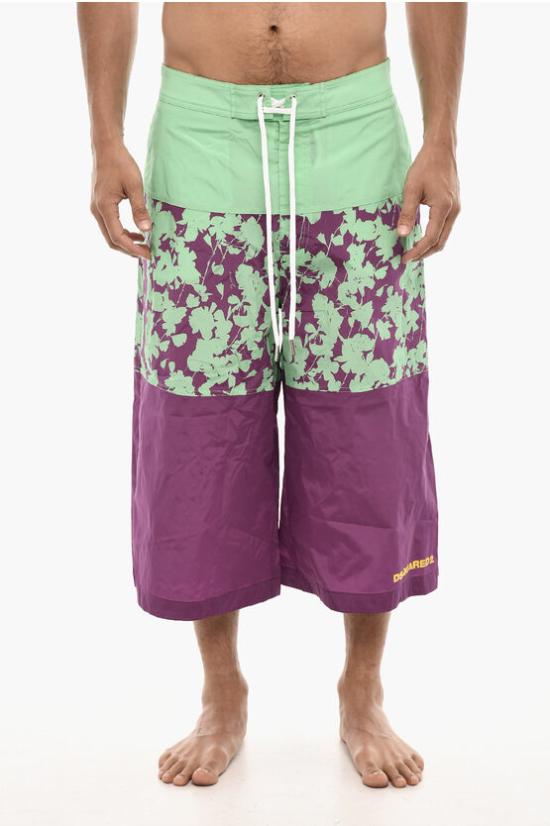  디스퀘어드2 스윔팬츠 D7BM35020 ISA01 513 Verde Viola