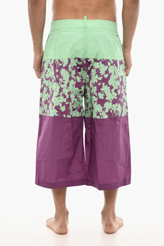  디스퀘어드2 스윔팬츠 D7BM35020 ISA01 513 Verde Viola - DSQUARED2