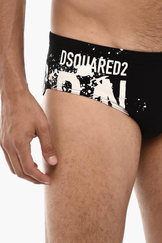  디스퀘어드2 스윔팬츠 D7B2E5410 ISA01 010 Black - DSQUARED2