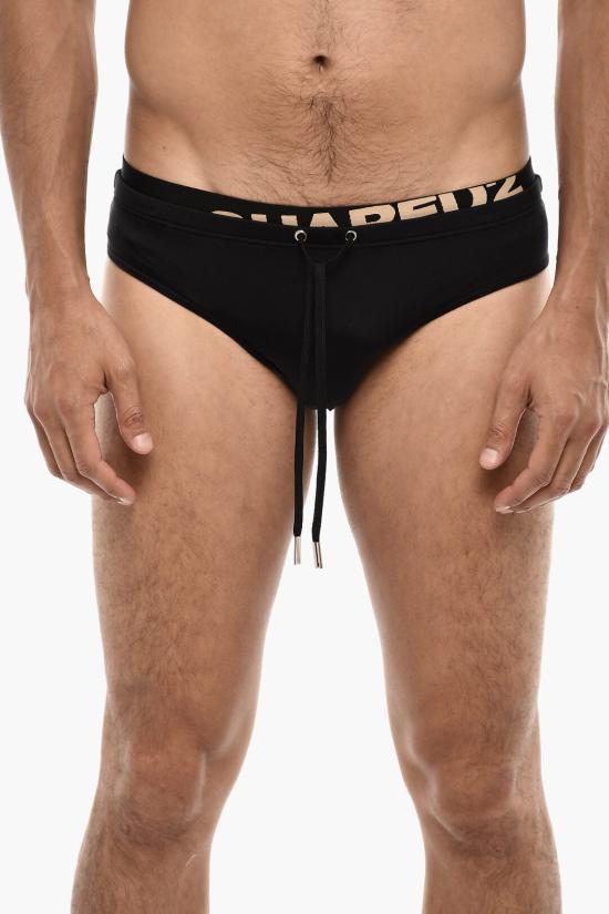  디스퀘어드2 스윔팬츠 D7B355480 ISA01 001 Black