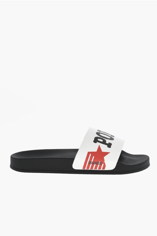  디스퀘어드2 뮬/슬리퍼 FFM0026 25102624 M072 White - DSQUARED2