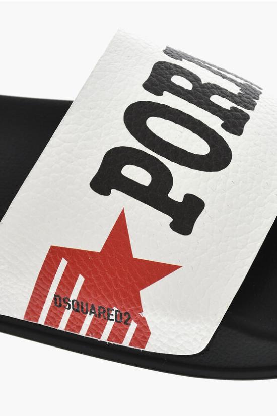  디스퀘어드2 뮬/슬리퍼 FFM0026 25102624 M072 White - DSQUARED2