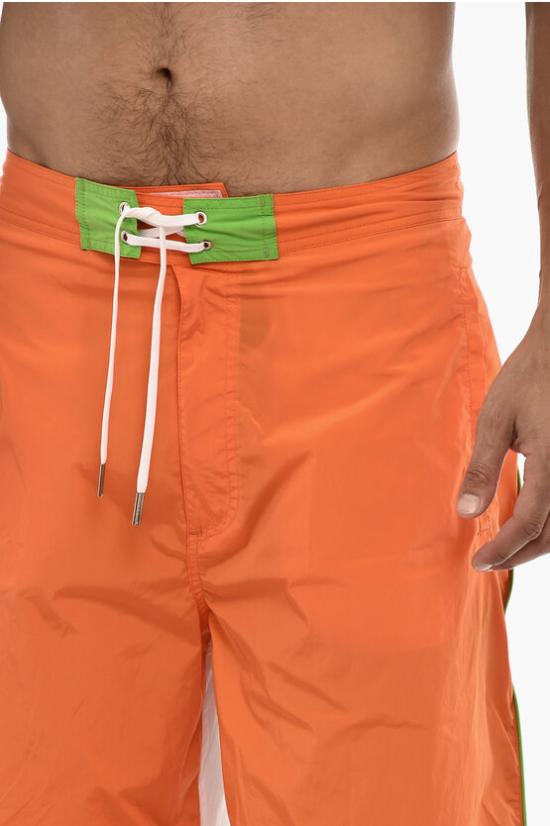  디스퀘어드2 스윔팬츠 D7BM35050 ISA01 811 Arancio Bianco - DSQUARED2