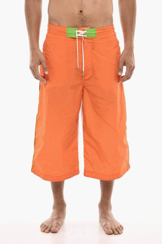  디스퀘어드2 스윔팬츠 D7BM35050 ISA01 811 Arancio Bianco