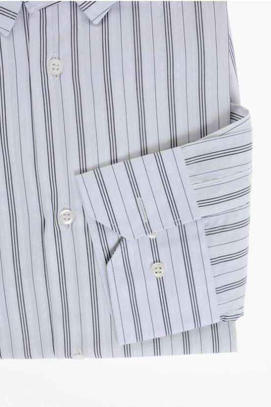  꼬르넬리아니 반팔 셔츠 63PNNN 9220206 007 White - CORNELIANI