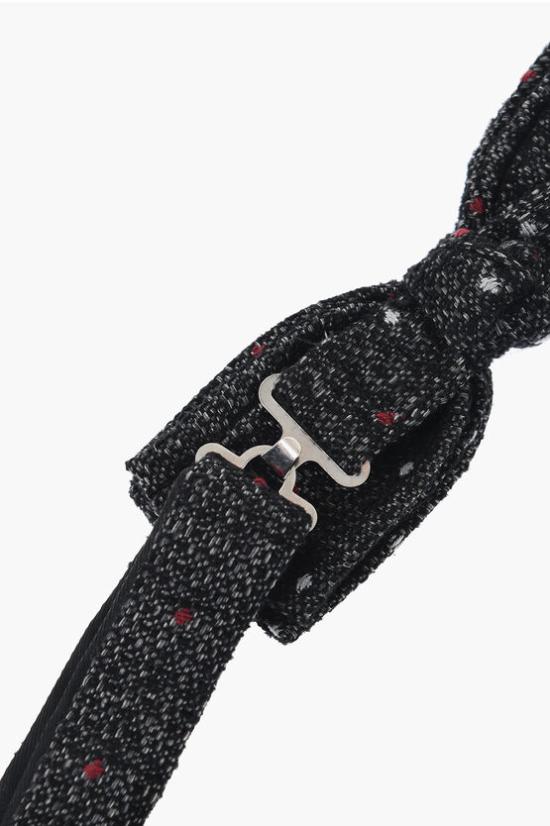  꼬르넬리아니 넥타이 78UV10 6820622 014 Black - CORNELIANI