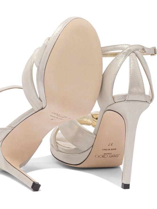 25FW 지미추 힐/펌프스 ROSIE 100SHSLIGHT SOFT GOLD Gold - JIMMY CHOO