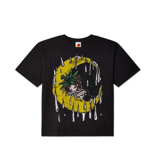 25SS 스카이하이팜 반팔 티셔츠 SHF07T032 1 BLACK