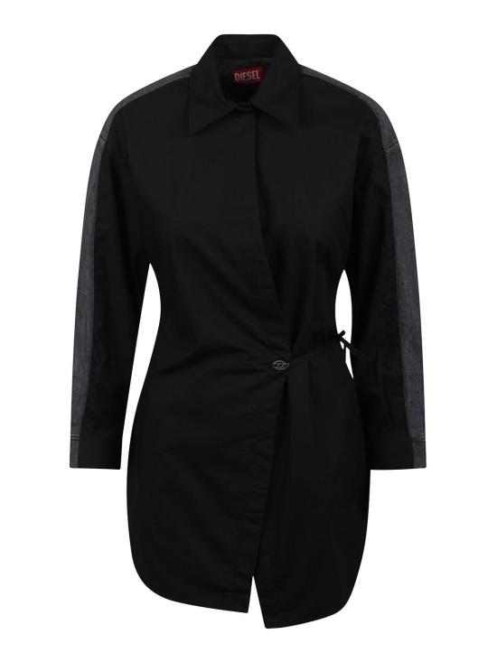  디젤 미디 원피스 A173870CBCP9XX Black