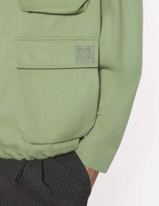 25SS 메종키츠네 자켓 OM02112WW9026 77 TURF GREEN - MAISON KITSUNE