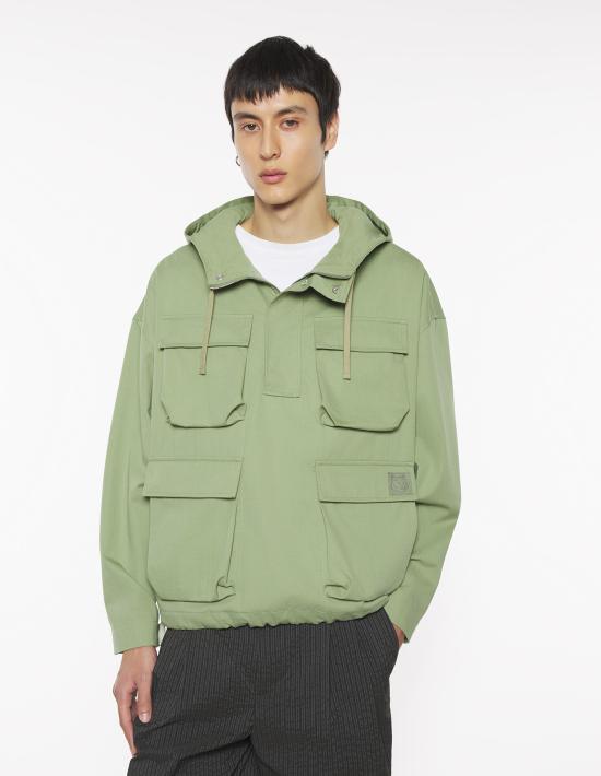 25SS 메종키츠네 자켓 OM02112WW9026 77 TURF GREEN - MAISON KITSUNE