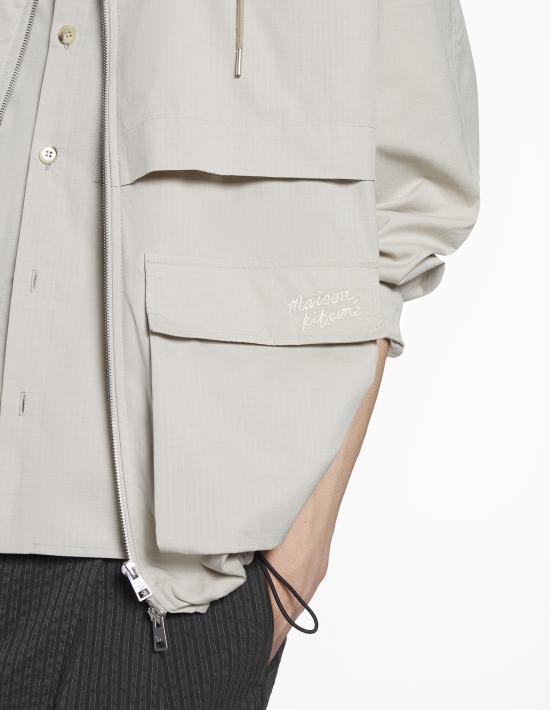 25SS 메종키츠네 자켓 OM02113WW9056 119 TRUFFLE - MAISON KITSUNE