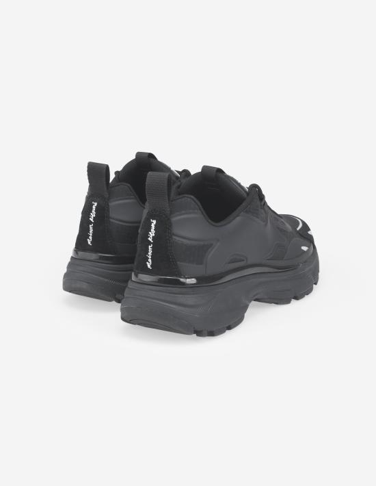 25SS 메종키츠네 소라 러너 스니커즈 MM04803WQ1101 P199 BLACK - MAISON KITSUNE