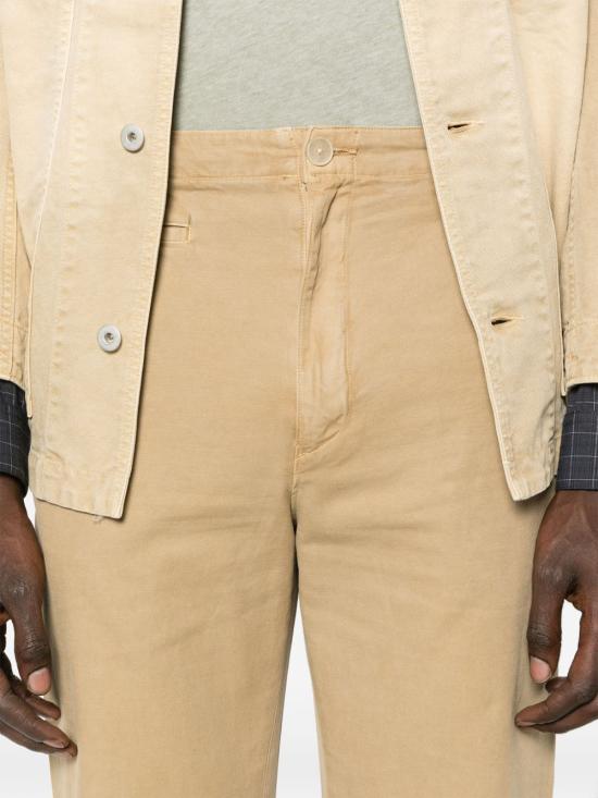  오라리 스트레이트 팬츠 A25SP04FD DYED BEIGE DOM - AURALEE