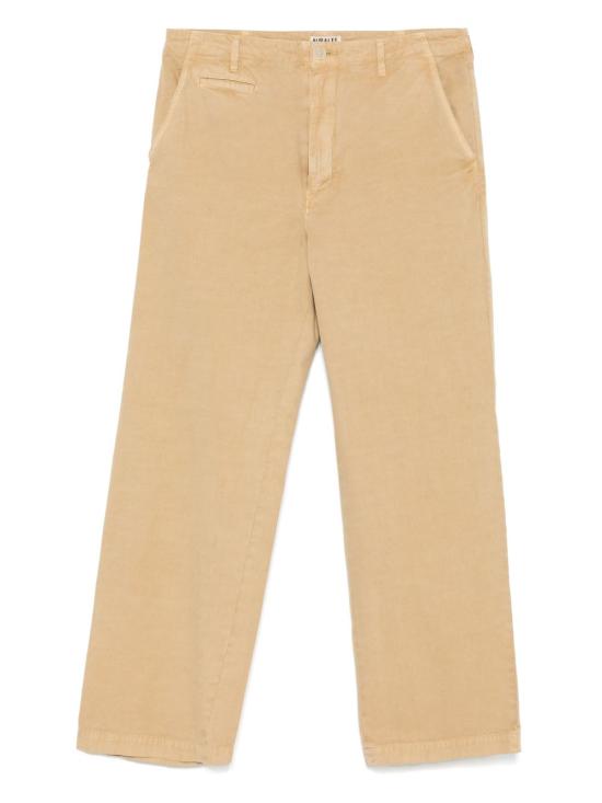  오라리 스트레이트 팬츠 A25SP04FD DYED BEIGE DOM