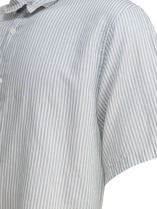 25SS 캡틴 선샤인 반팔 셔츠 KS25SSH18BLUE STRIPE DOM - KAPTAIN SUNSHINE