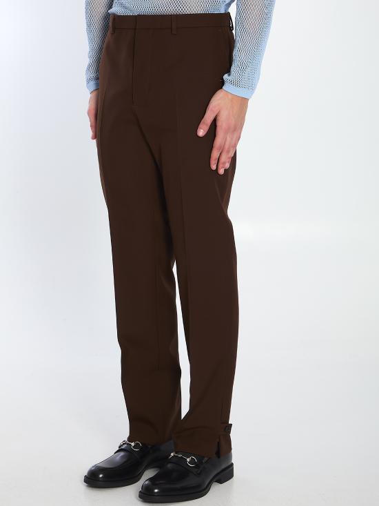 25SS 구찌 스트레이트 팬츠 820913 BROWN - GUCCI