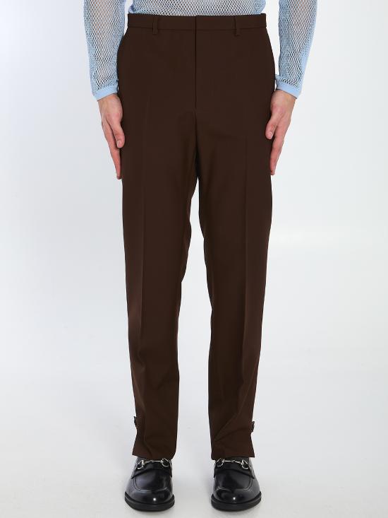 25SS 구찌 스트레이트 팬츠 820913 BROWN