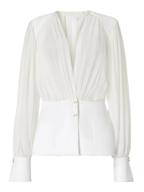 25SS 제니 블라우스 78AAL602 N0056003 White