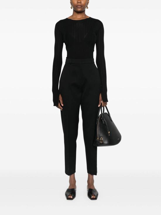  랑방 긴팔 티셔츠 RWPO0048K004A2410 Black - LANVIN