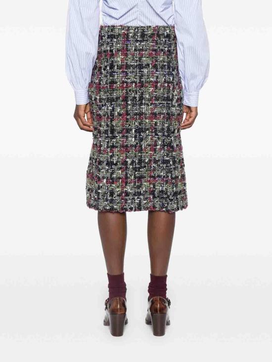 25FW 에트로 미디 스커트 WRFA005499TT902S9830 Black - ETRO