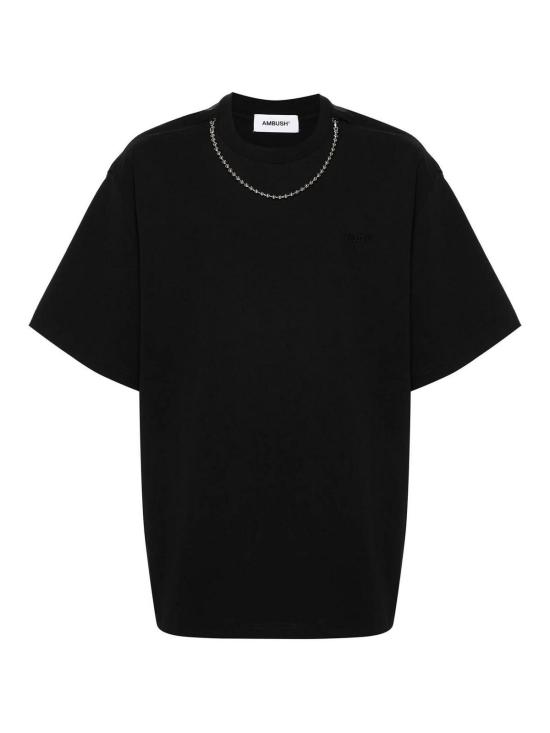 엠부시 반팔 티셔츠 BMAA001S24JER0011010 Black
