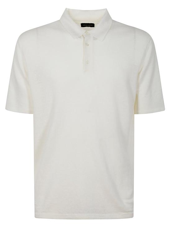 25SS 로베르토 콜리나 폴로 티셔츠 RB20024 WHITE
