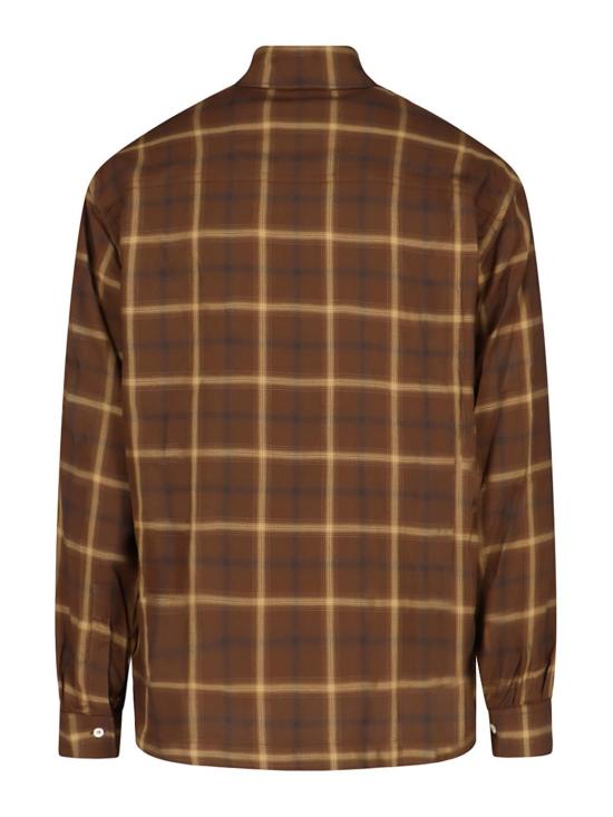  팜앤젤스 긴팔 셔츠 PMGE010E23FAB0026003 Brown - PALM ANGELS