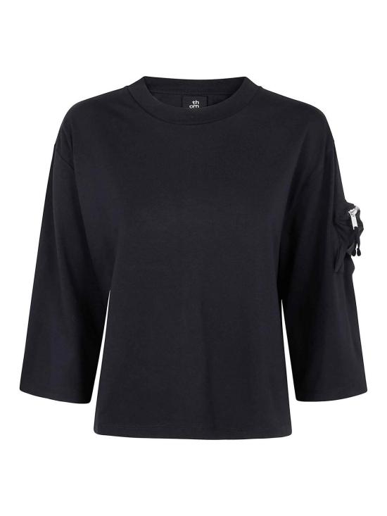 25SS 톰크롬 반팔 티셔츠 WTS567BLACK Black