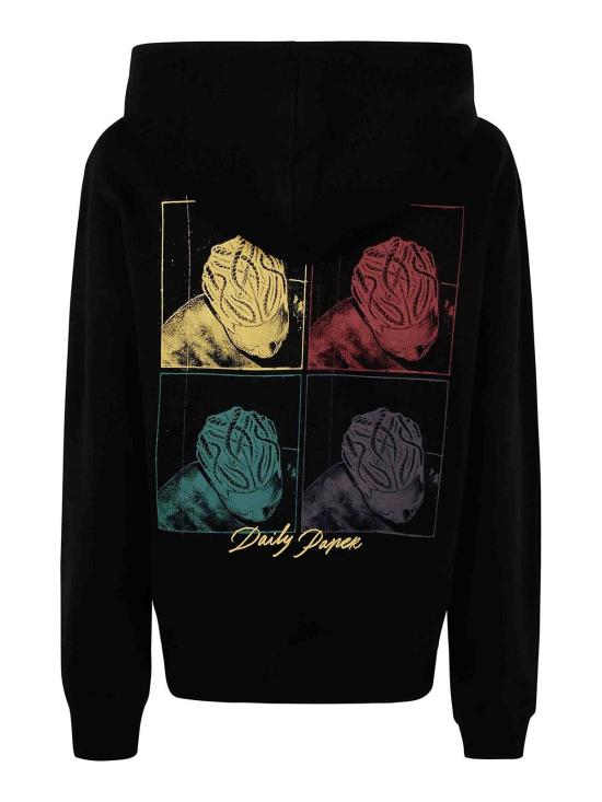 26SS 데일리 페이퍼 스웨터 2511046BLACK Black - DAILY PAPER