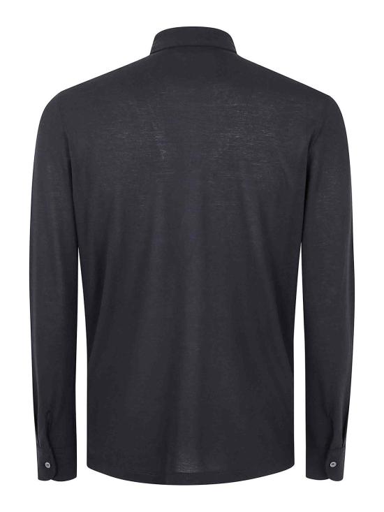 25SS 자노네 폴로 티셔츠 815102ZG380Z0015 Black - ZANONE