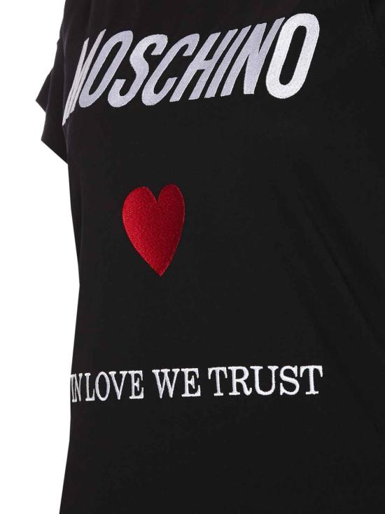 24FW 모스키노 미디 스커트 045005412555 Black - MOSCHINO