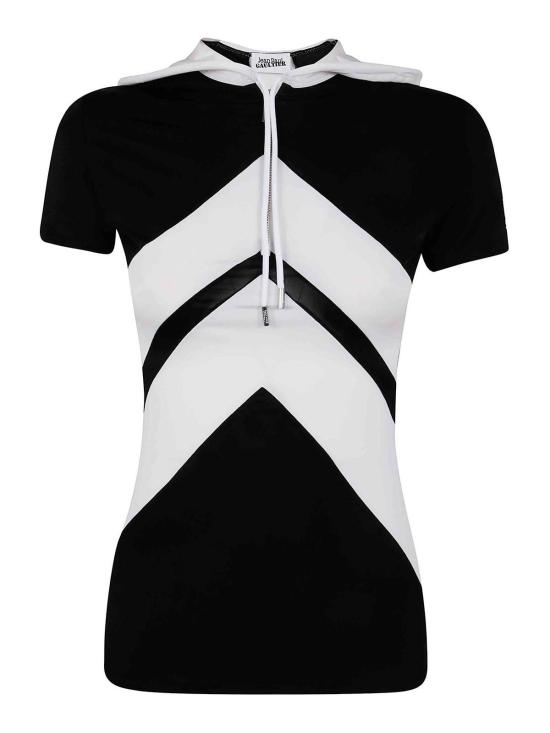 25SS 장 폴 고티에 셔츠 2533FTS109PJ08400010001 Black