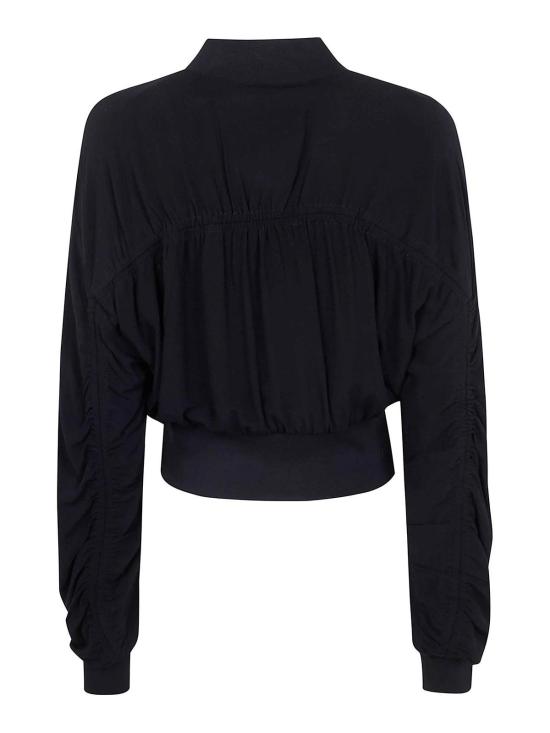  톰크롬 봄버 자켓 WSJ488BLACK Black - THOM KROM