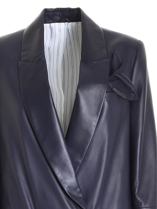  브루넬로 쿠치넬리 자켓 MPTAN2104 C7186 blu - BRUNELLO CUCINELLI