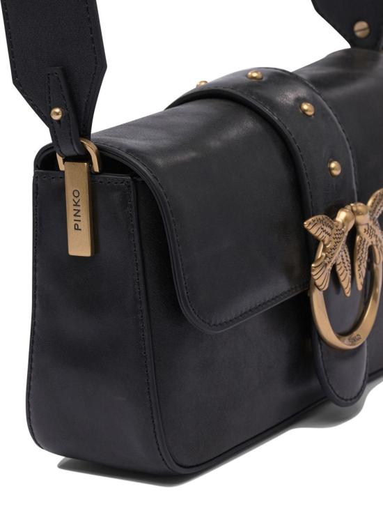 26FW 핑코 숄더백 104340A2C2 Z99Q NERO ANTIQUE GOLD - PINKO