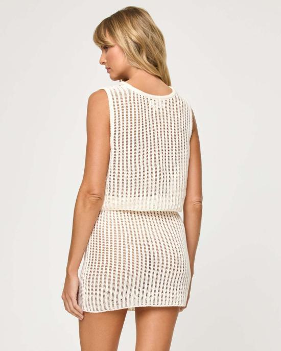  엘스페이스 숏 스커트 L스페이스 샌더 스커트 크림 - L SPACE