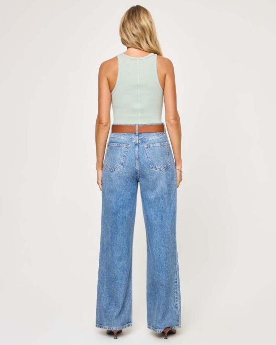  엘스페이스 민소매 티셔츠 L스페이스 리와인드 탱크 미네랄 - L SPACE